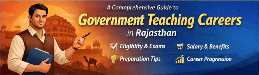 Government Teaching Careers in Rajasthan: Complete Guide from REET to Lecturer
